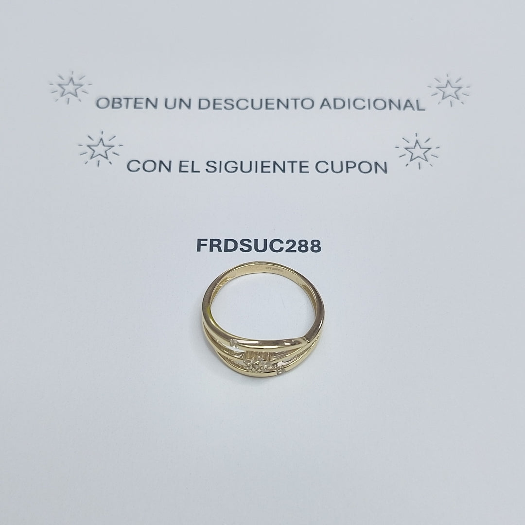 ANILLOS DAMA ORO 14K 2.3 (NUEVO)