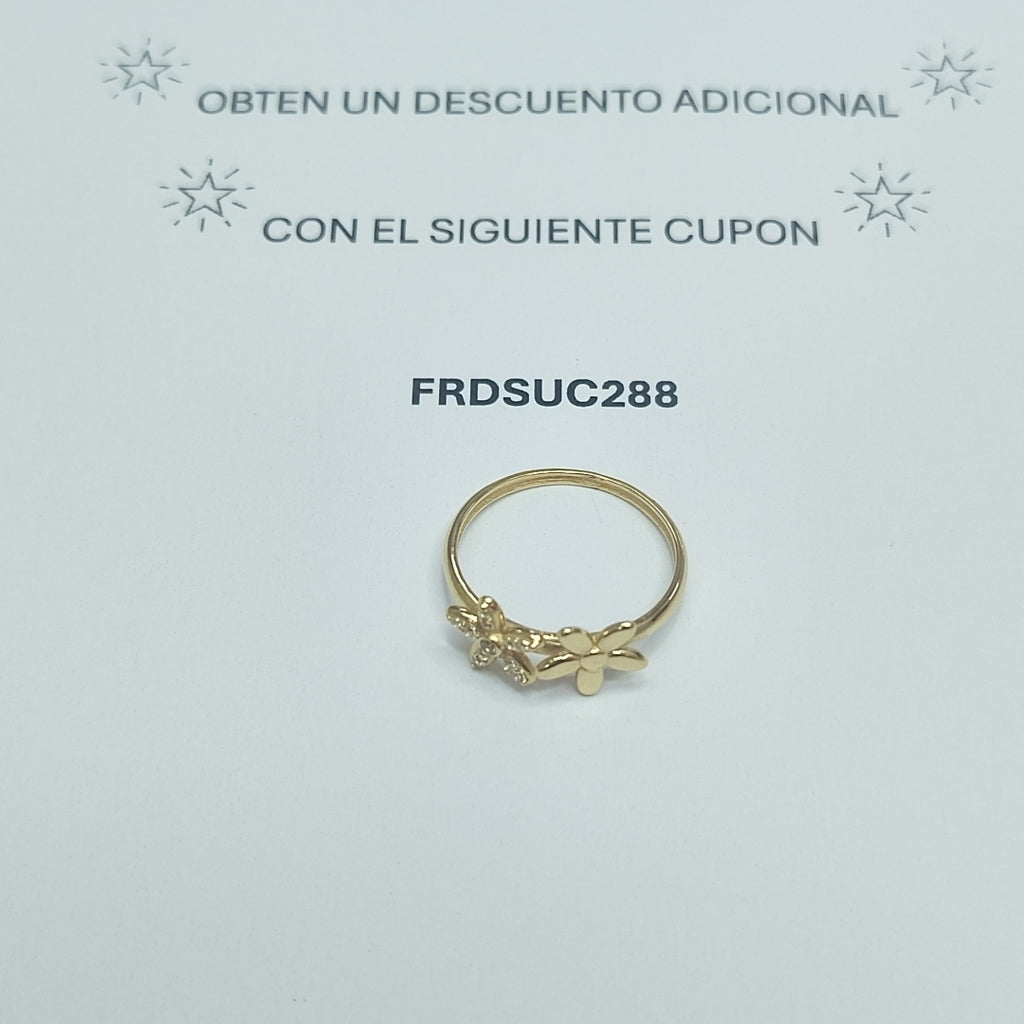 ANILLOS DAMA ORO 14K 1.5 (NUEVO)