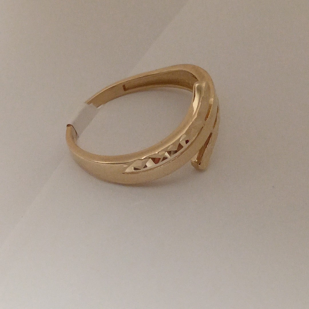 ANILLOS DAMA ORO 14K 2 (NUEVO)