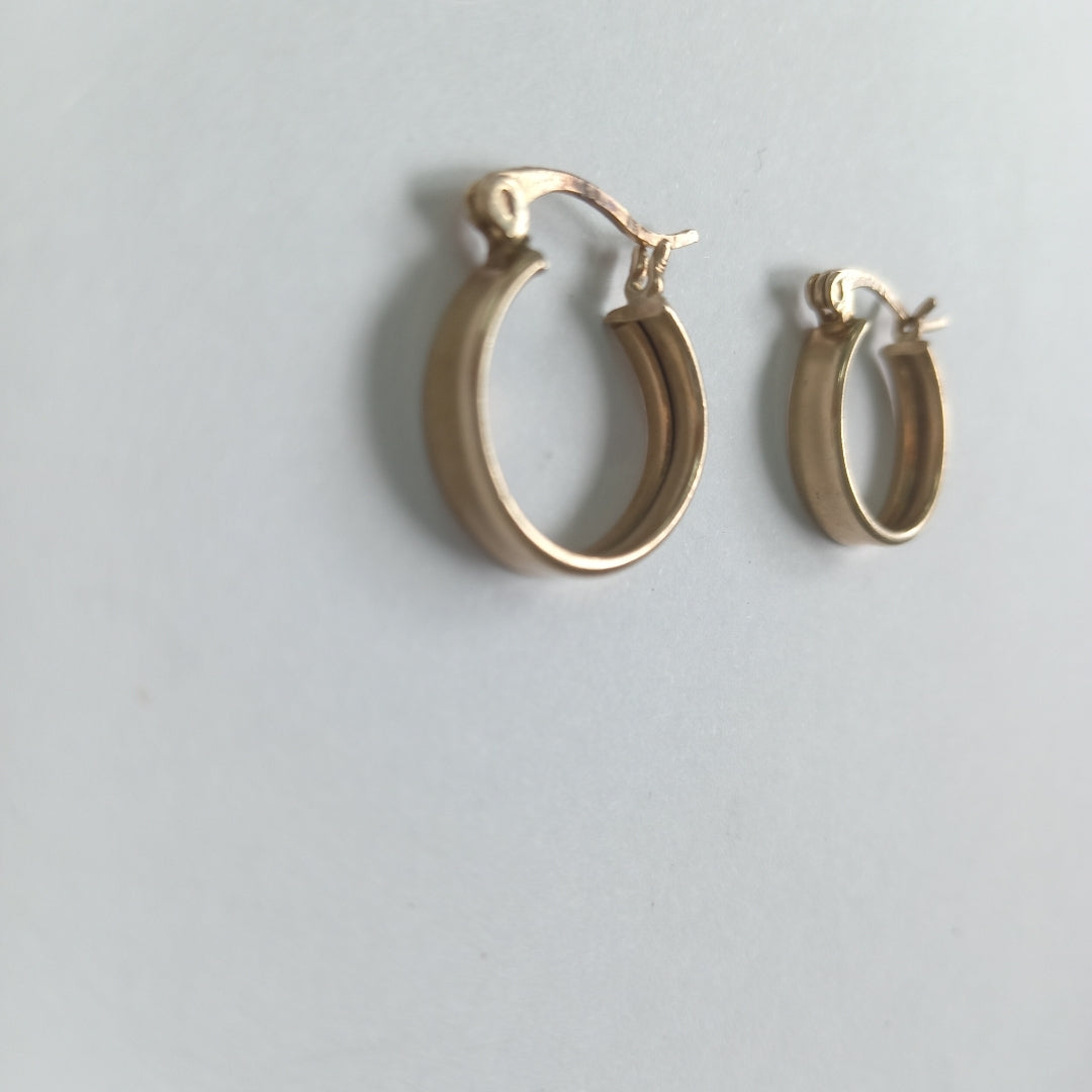 ARRACADAS PAR ORO 10 K 1,80 GRMS (SEMINUEVO)