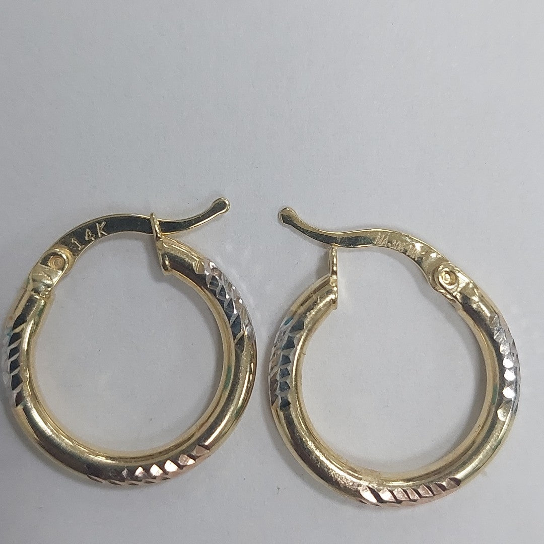 ARRACADAS ORO 14K 1.7 (NUEVO)