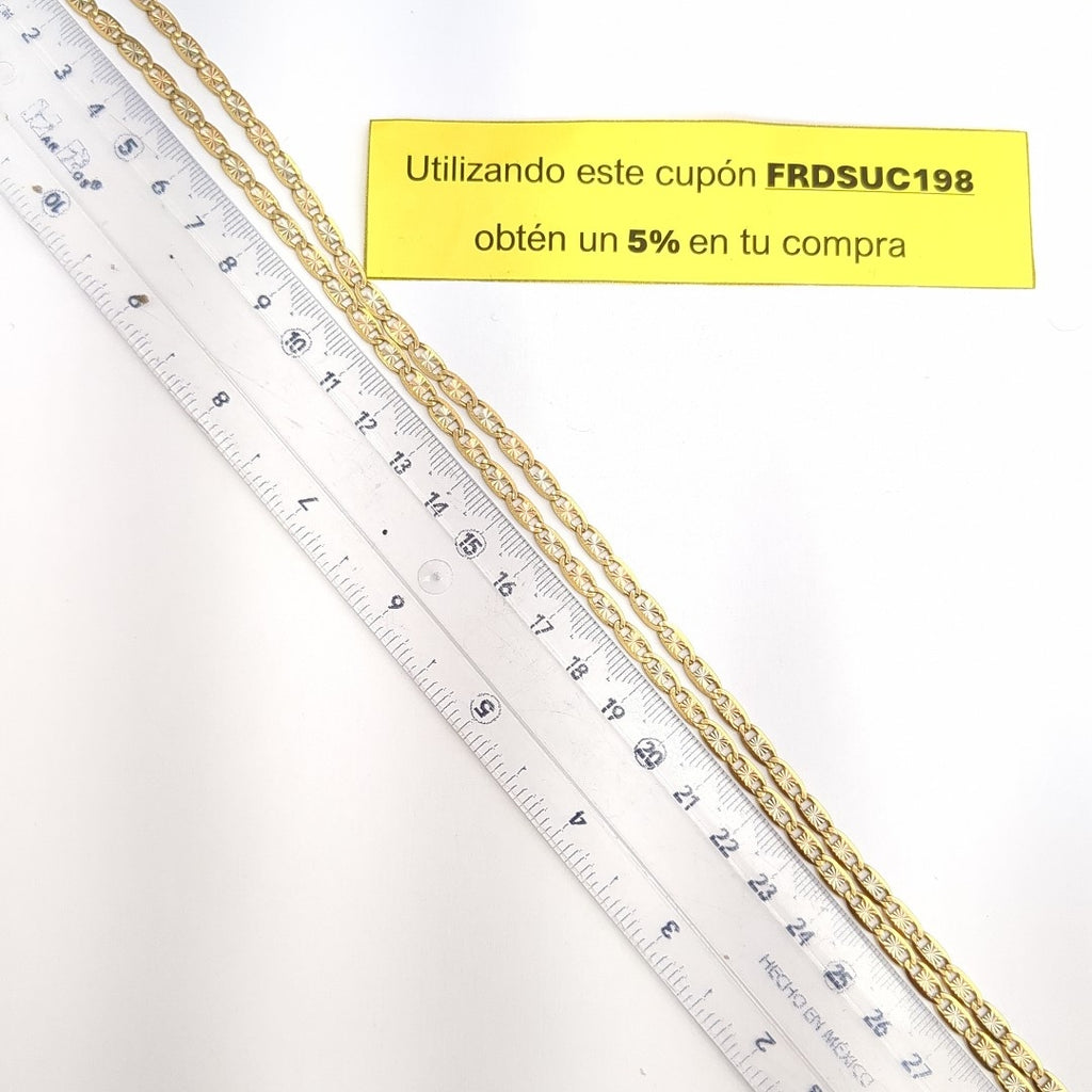 CADENA ORO 10 K 17.3 GRMS (SEMINUEVO)