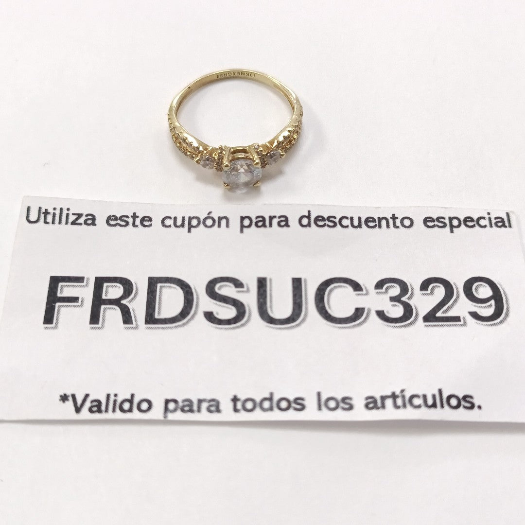 ANILLITO ORO 10 K 2.3 GRMS (SEMINUEVO)