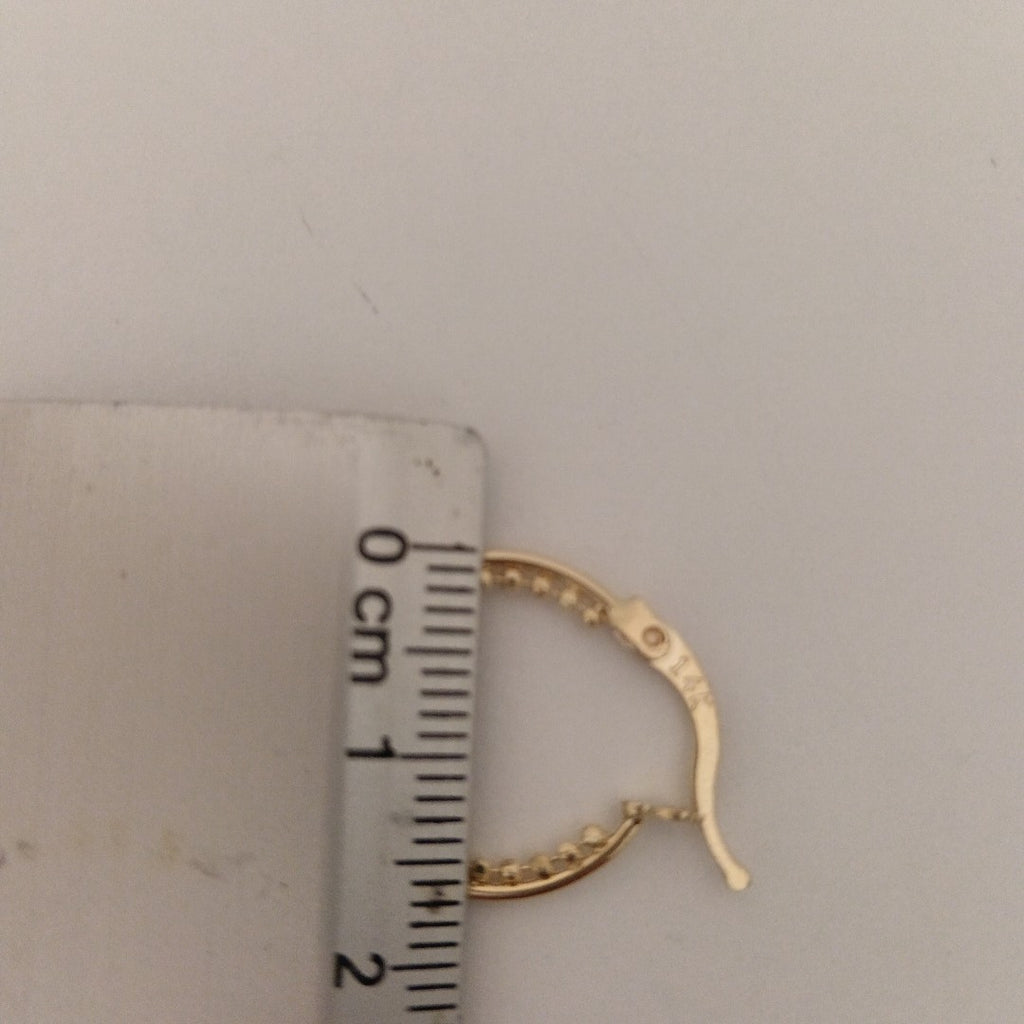 ARRACADAS ORO 14K 1.7 (NUEVO)