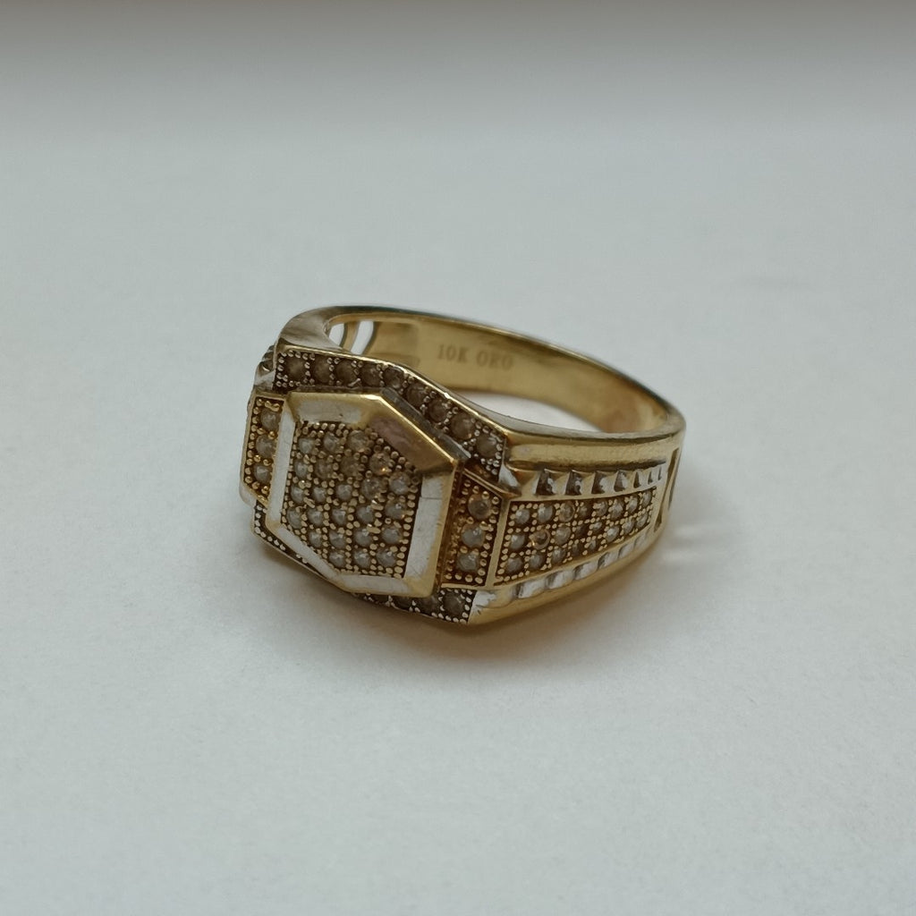 ANILLO ORO 10 K 5.3 GRMS (SEMINUEVO)