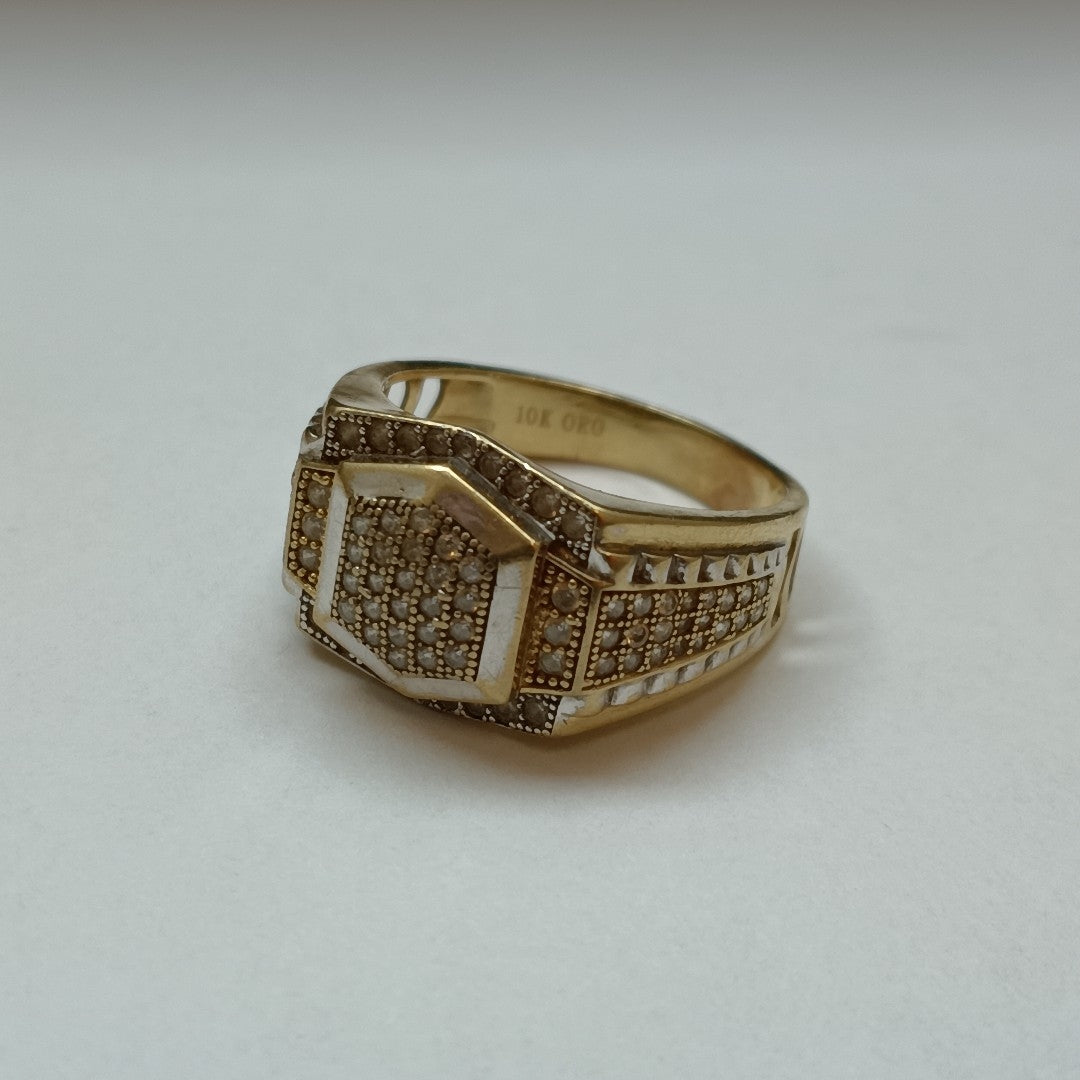 ANILLO ORO 10 K 5.3 GRMS (SEMINUEVO)