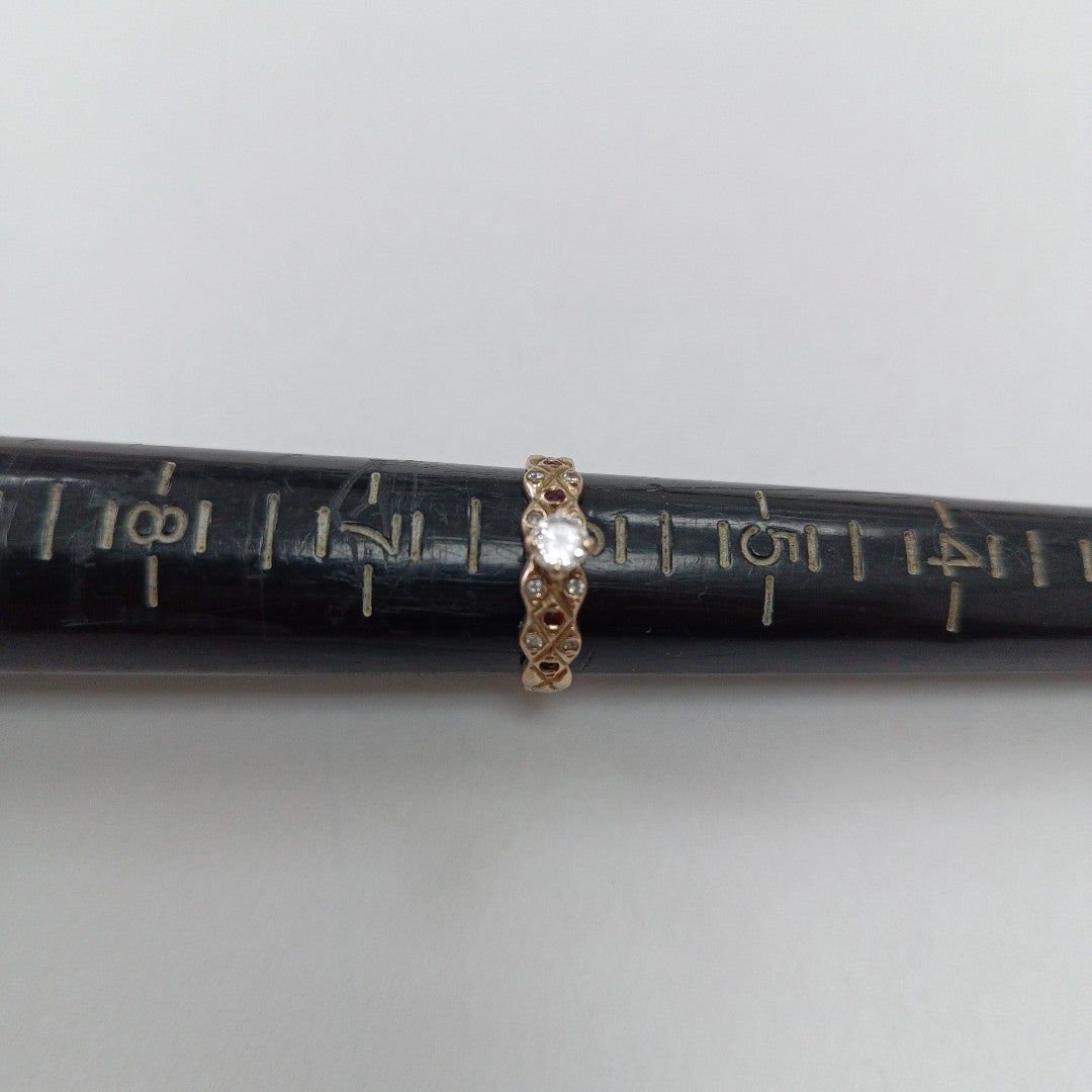 SOLITARIO ORO 8 K 2 GRMS (SEMINUEVO)
