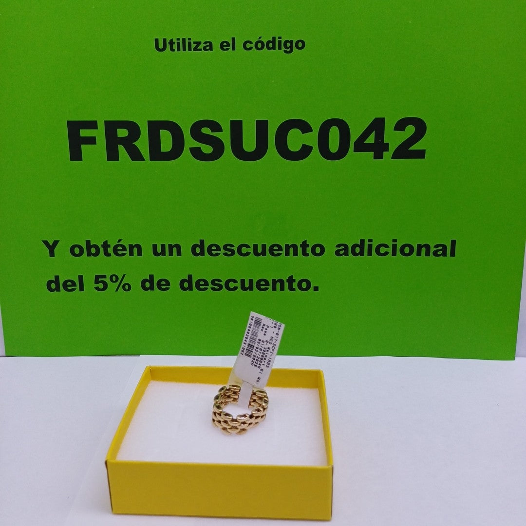ANILLO ORO 14 K 7.3 GRMS (SEMINUEVO)