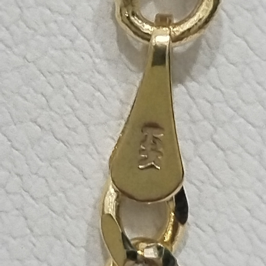 CADENAS 3X1 DIAMANTADA ORO 14K 55 CM 8.5 GR (NUEVO)