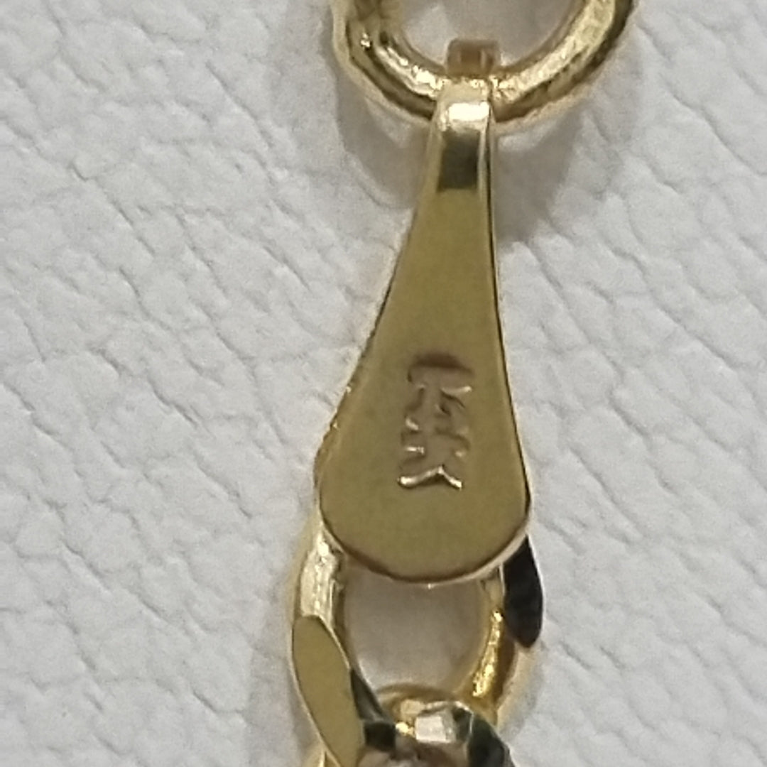 CADENAS 3X1 DIAMANTADA ORO 14K 55 CM 8.5 GR (NUEVO)