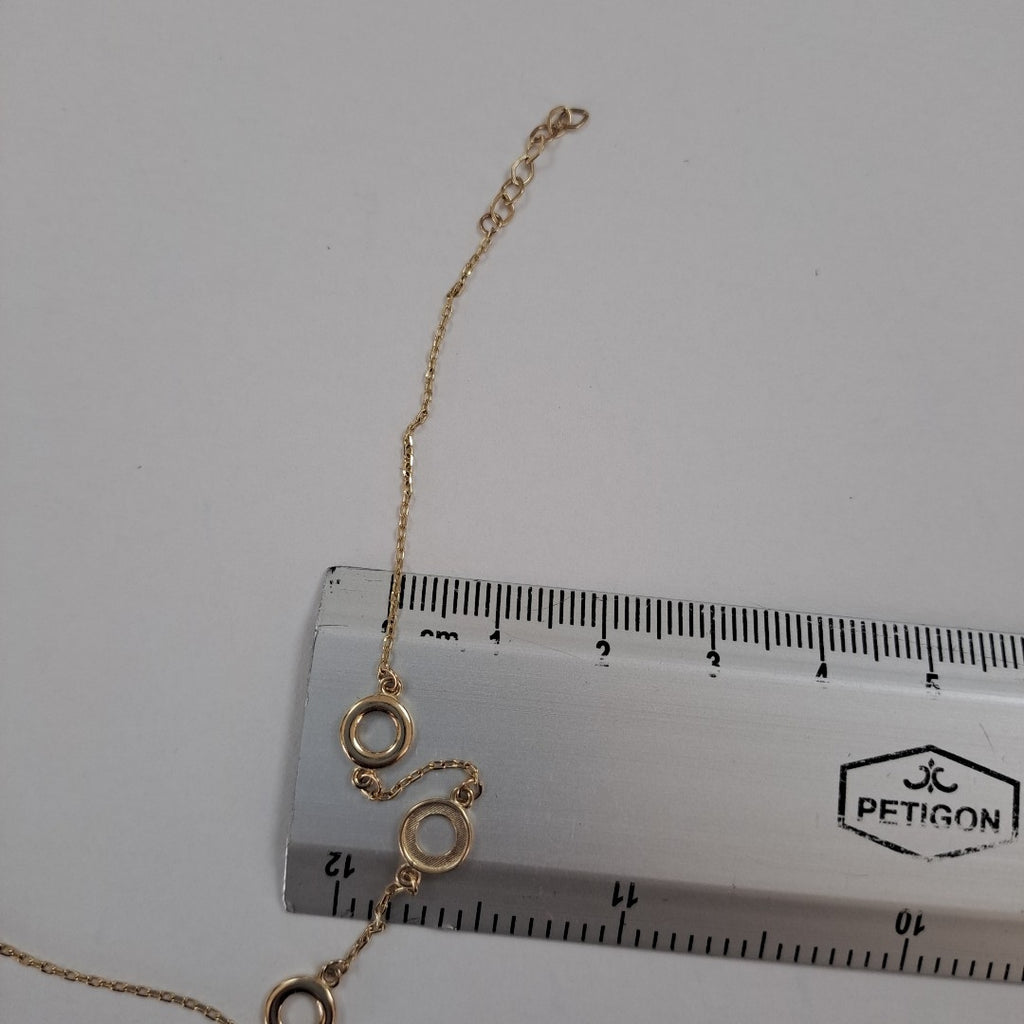 PULSERAS DAMA ORO 14K 1.3 (NUEVO)