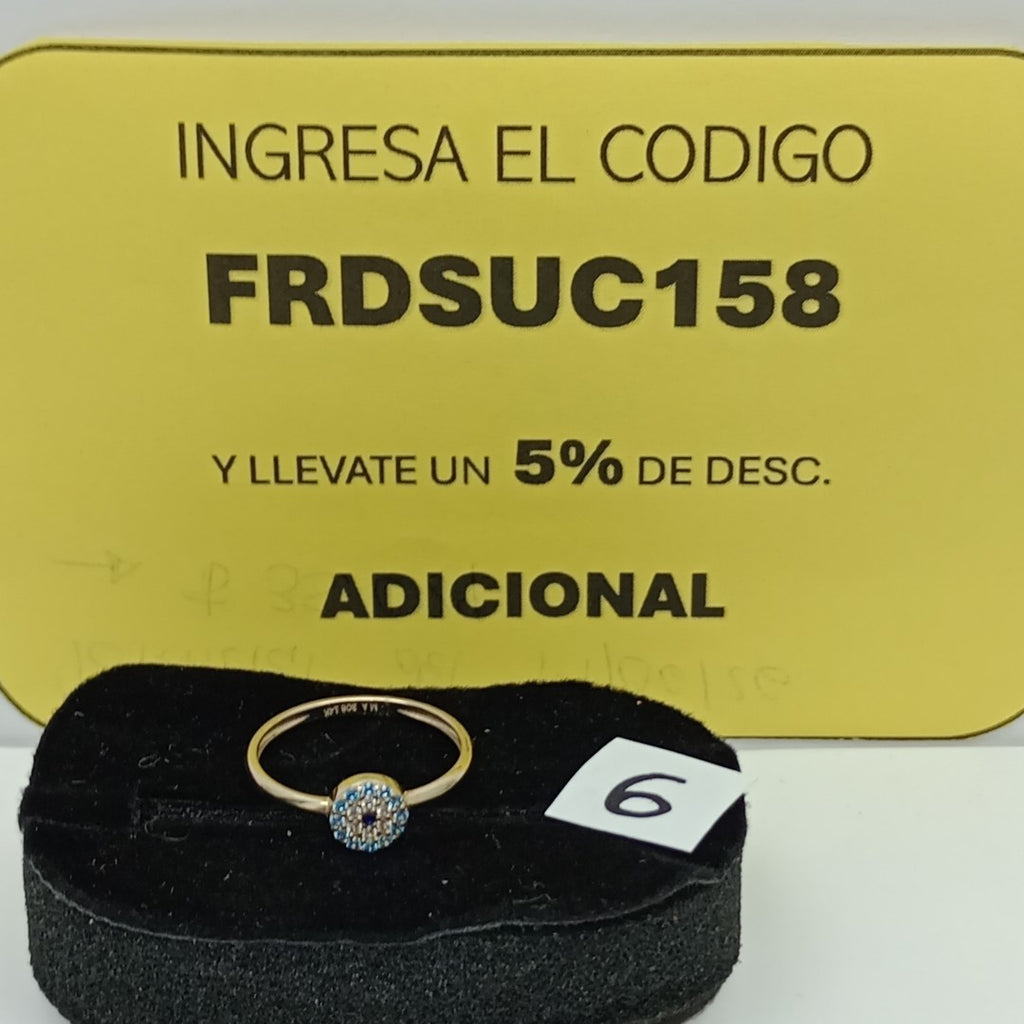 ANILLOS DAMA ORO 14K 0.9 (NUEVO)