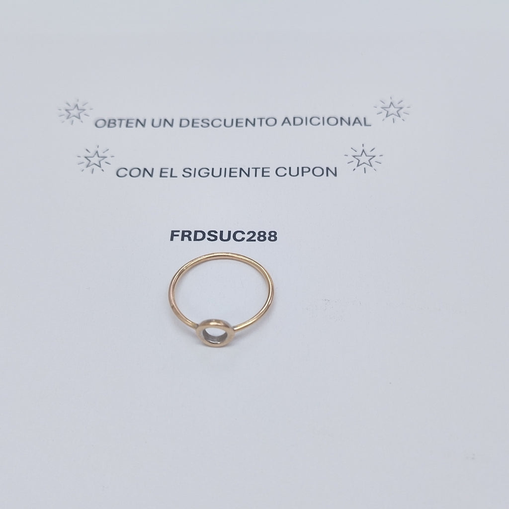 ANILLITO ORO 14 K 1.3 GRMS (SEMINUEVO)