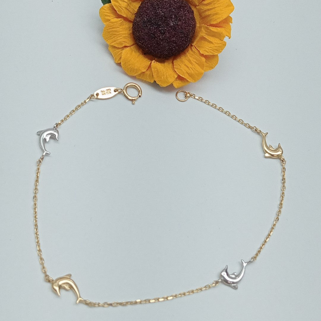 PULSERAS DAMA ORO 14K 1.5 (NUEVO)