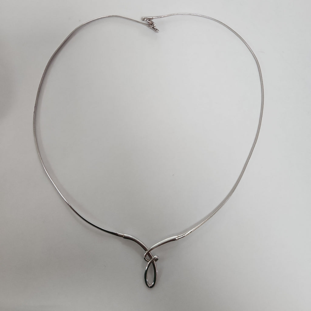 GARGANTILLA ORO BLANCO 14 K 7.9 GRMS (SEMINUEVO)