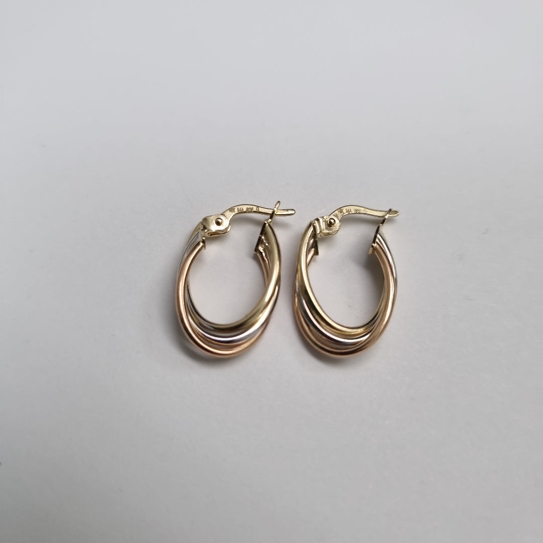 ARRACADAS ORO 14K 1.5 (NUEVO)