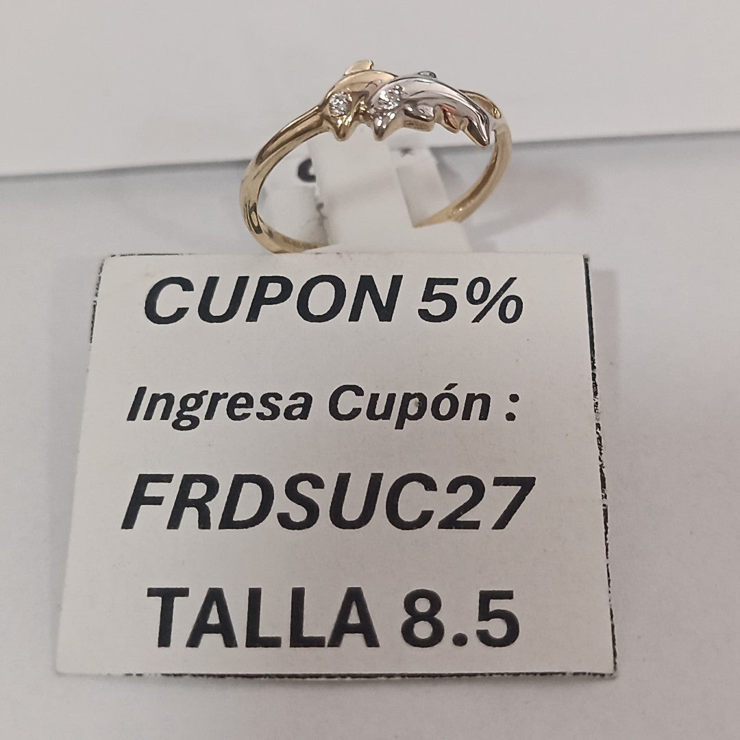 ANILLOS DAMA ORO 14K 1.5 (NUEVO)