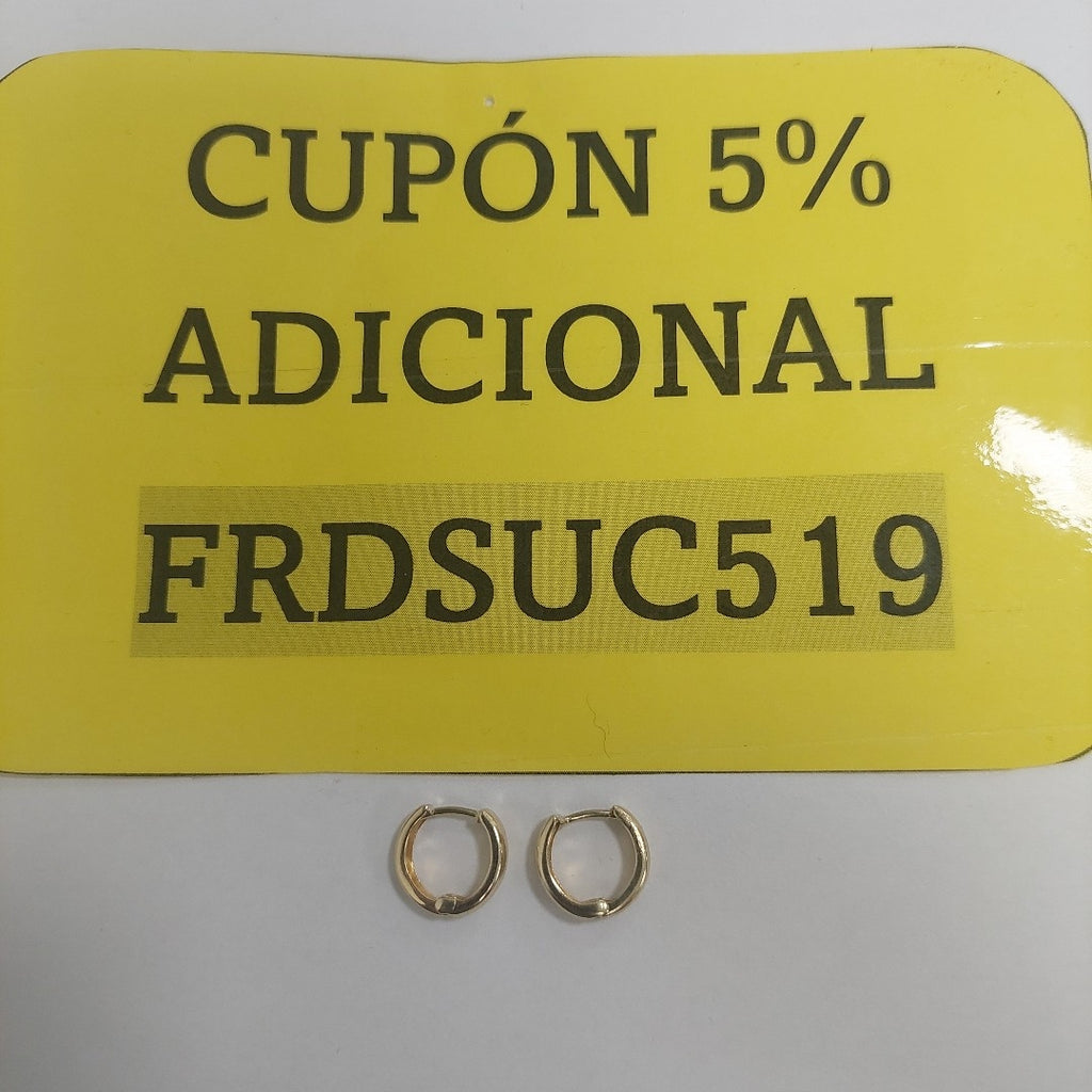 HUGGIES ORO 14K 1.1 (NUEVO)