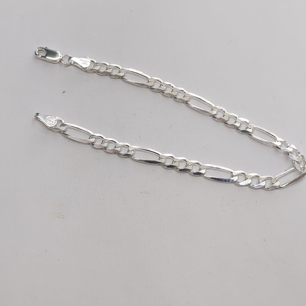 PULSERA 3X1 PLATA .925 18 CM 5.43 GR (NUEVO)