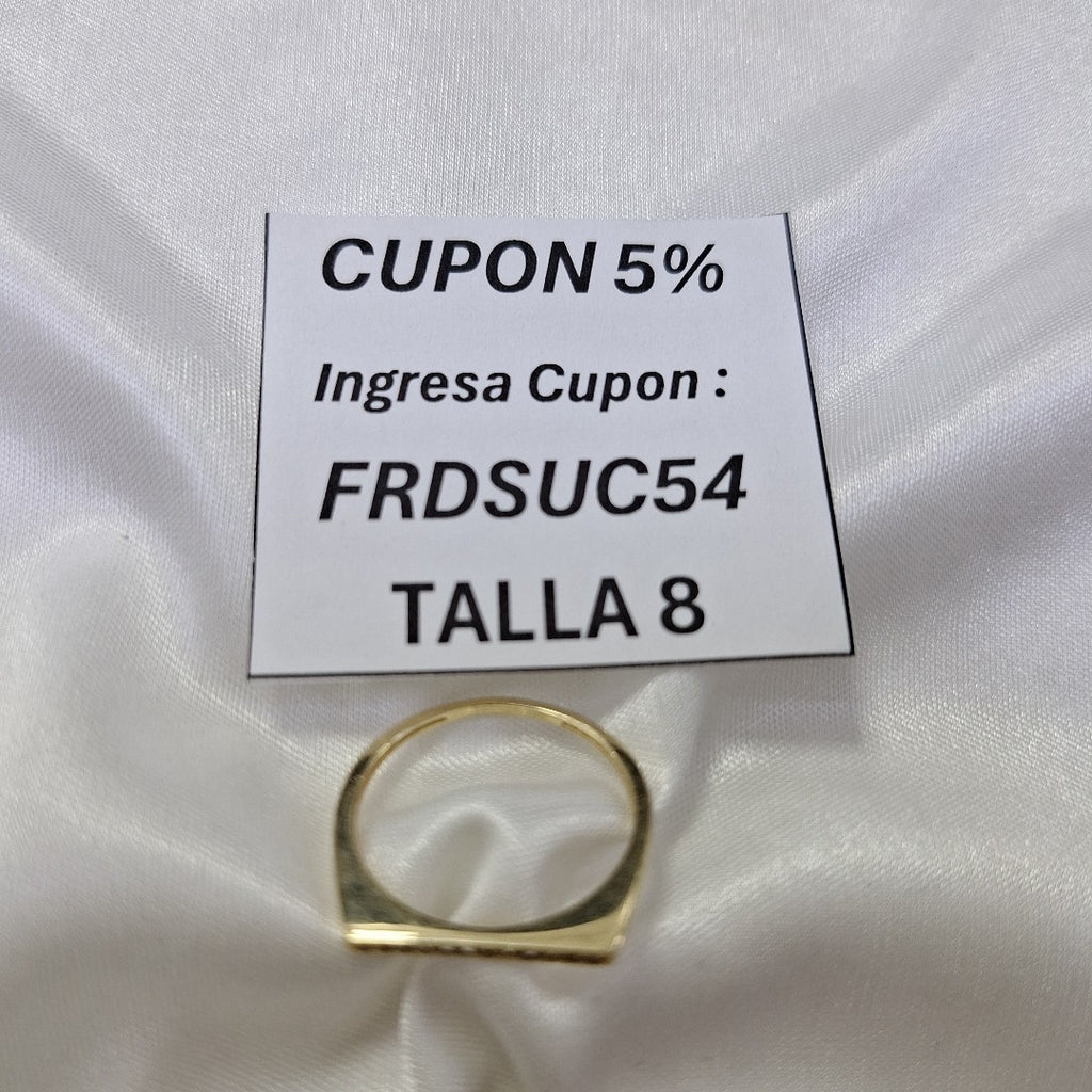 ANILLOS DAMA ORO 14K 1.4 (NUEVO)