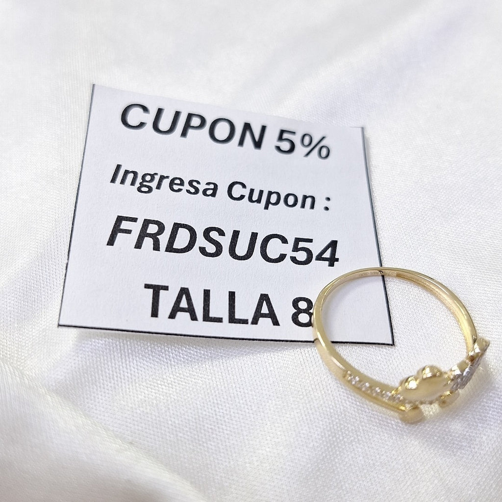ANILLOS DAMA ORO 14K 1.7 (NUEVO)
