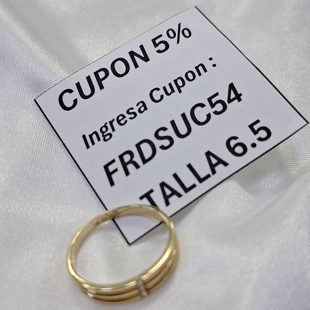 ANILLOS DAMA ORO 14K 1.8 (NUEVO)