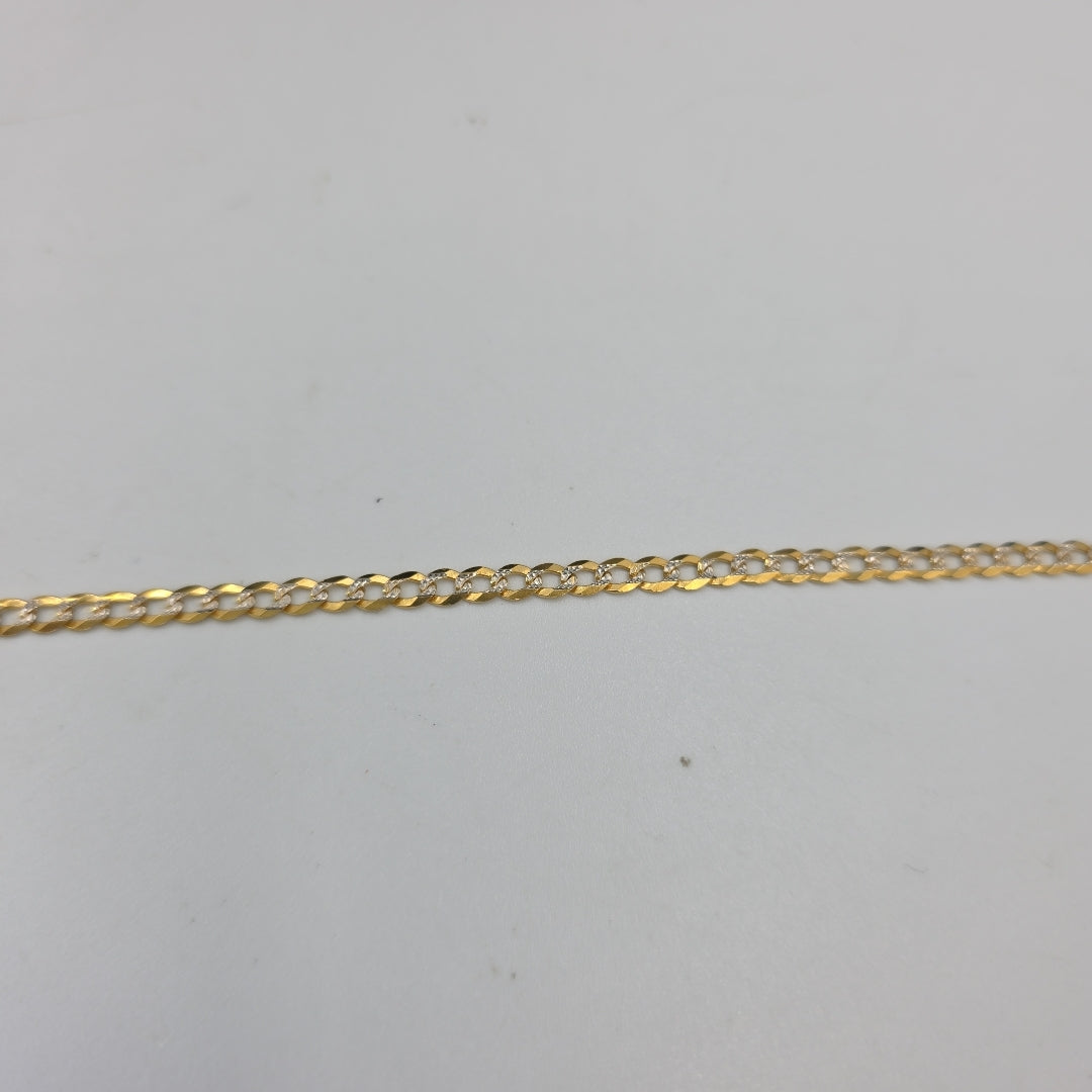PULSERA ORO, RODIADO 14 K 3.5 GRMS (SEMINUEVO)