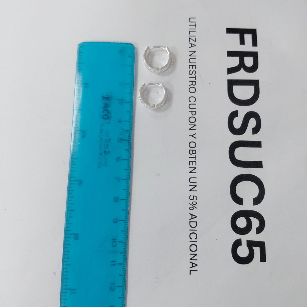 ARRACADAS PLATA .925 2.5 GR (NUEVO)