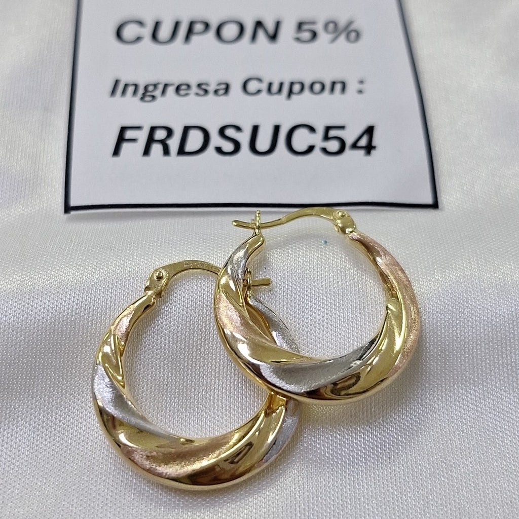 ARRACADAS ORO 14K 1.9 (NUEVO)