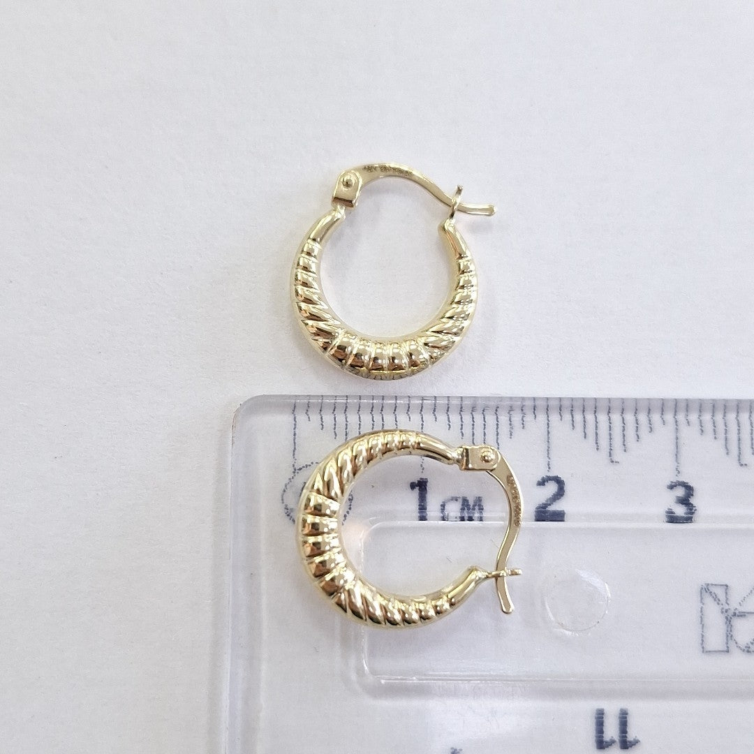 ARRACADAS ORO 14K 1.2 (NUEVO)