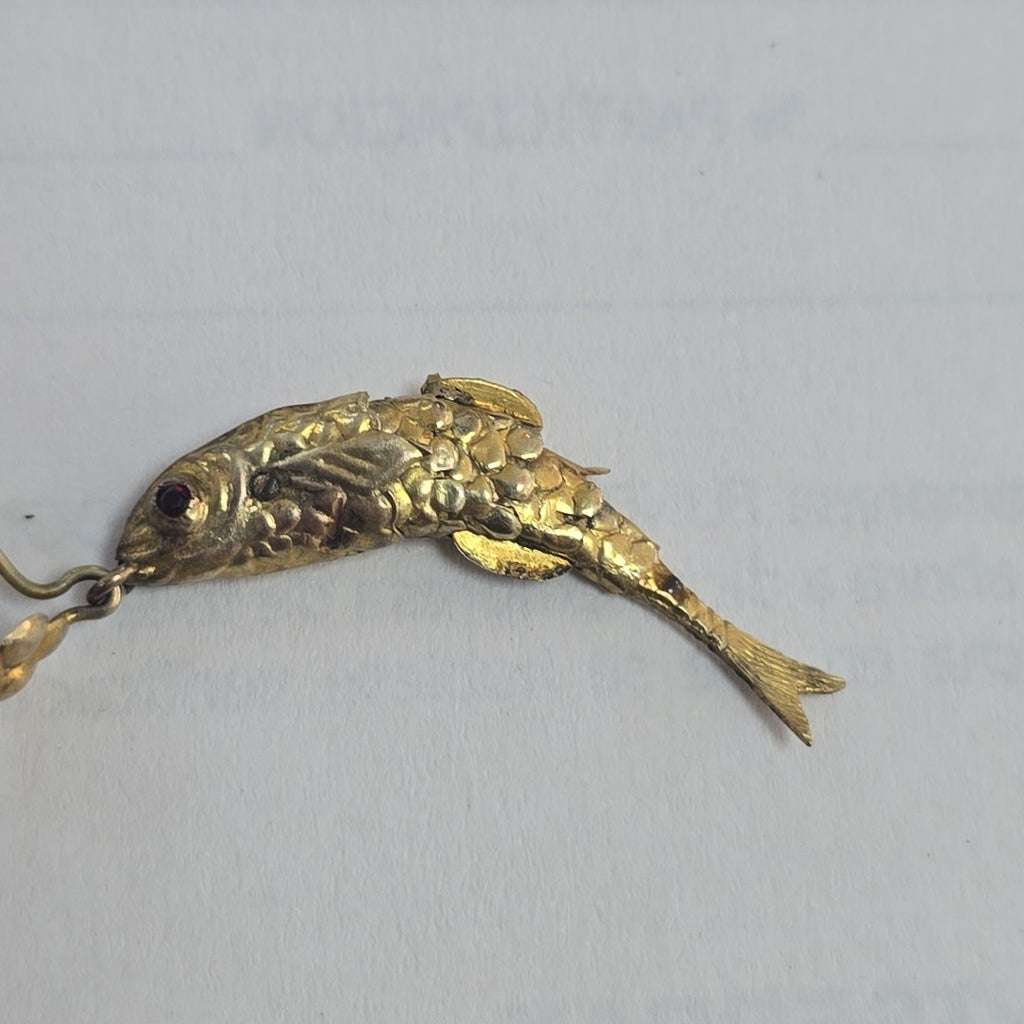 ARETES PAR ORO 10 K 1,70 GRMS (SEMINUEVO)