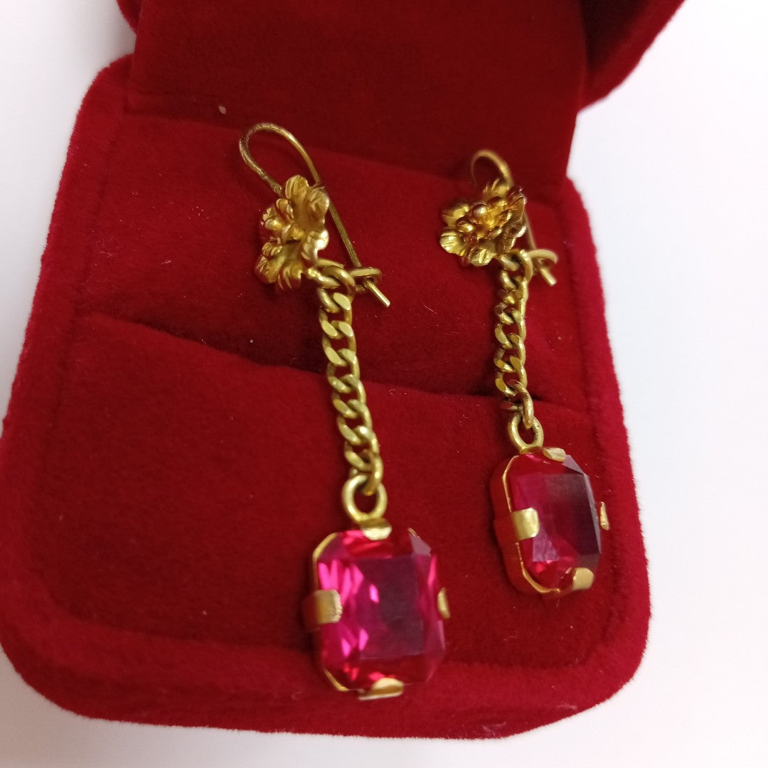ARETES PAR ORO 10 K 4,70 GRMS (SEMINUEVO)