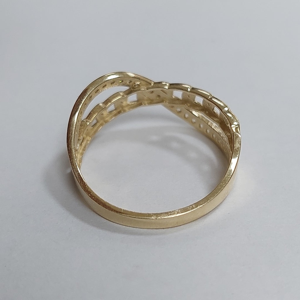 ANILLOS DAMA ORO 14K 2 (NUEVO)