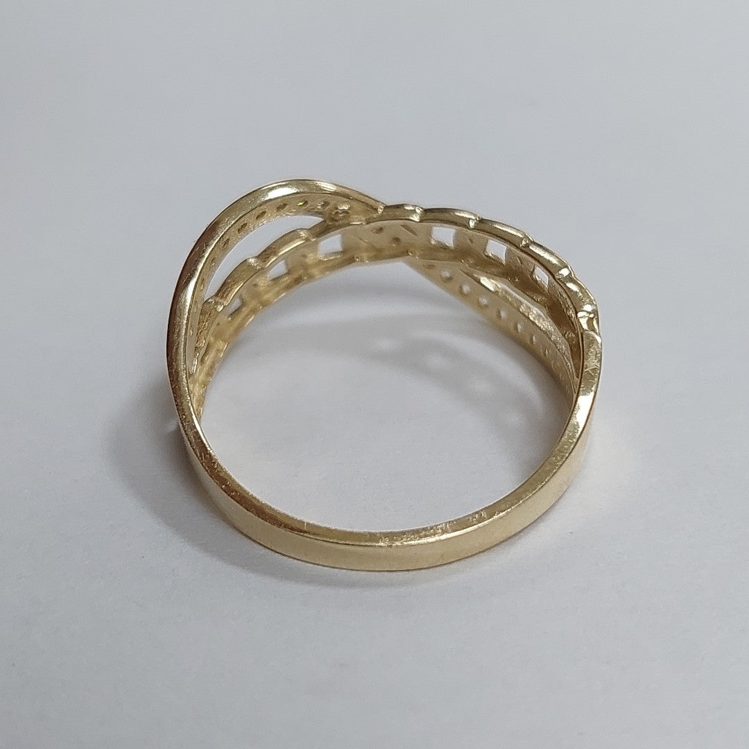ANILLOS DAMA ORO 14K 2 (NUEVO)