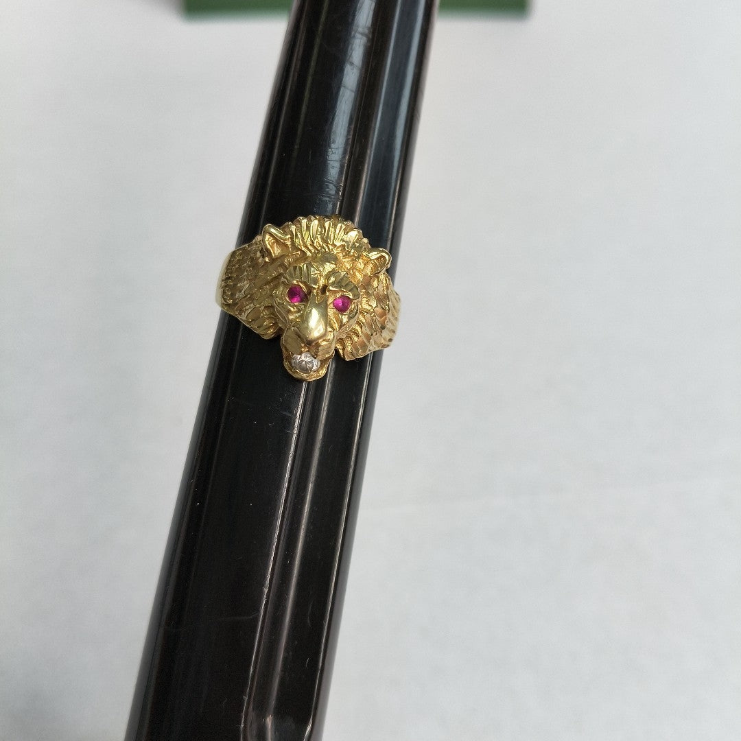 ANILLO ORO 14 K 6.4 GRMS (SEMINUEVO)