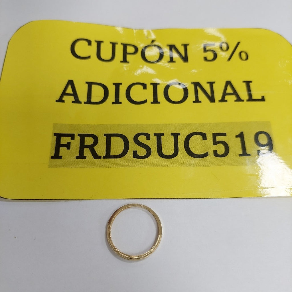 ANILLOS DAMA ORO 14K 0.9 (NUEVO)