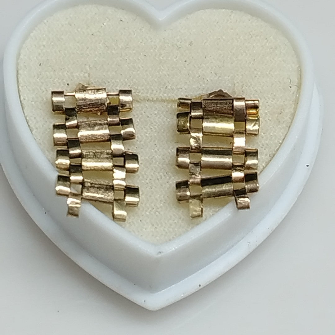 ARETES PAR ORO 14 K 2 GRMS (SEMINUEVO)