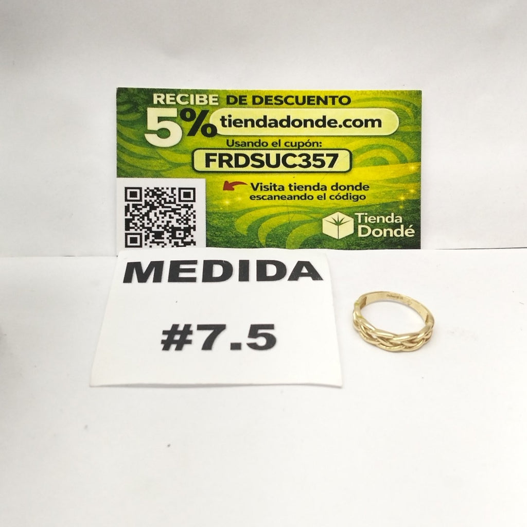 ANILLOS DAMA ORO 14K 3 (NUEVO)