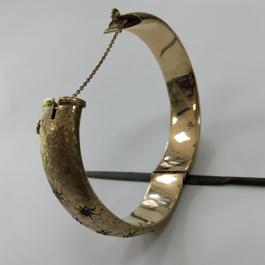 PULSERA RIGIDA ORO 8 K 27,60 GRMS (SEMINUEVO)