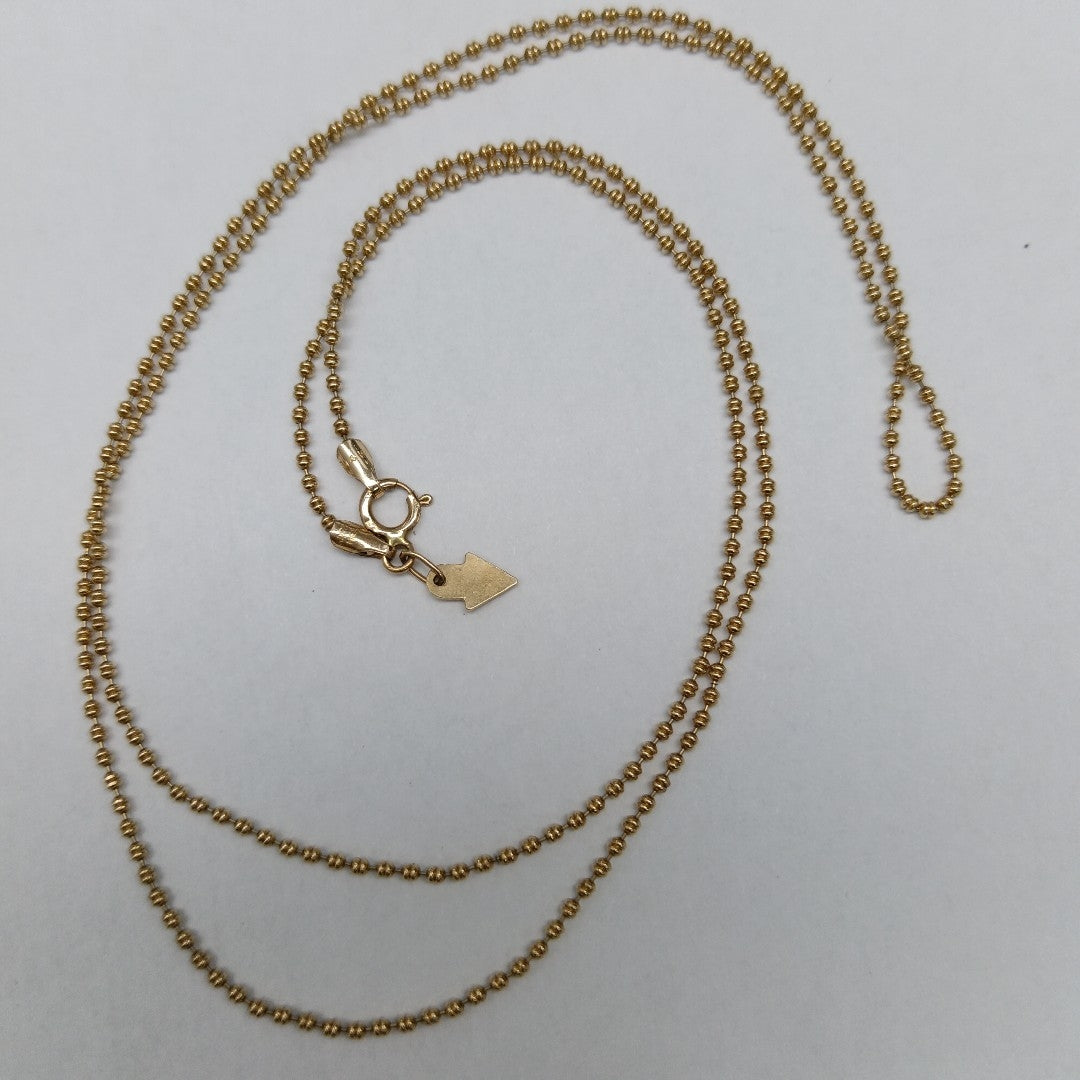 CADENA ORO 14 K 4,90 GRMS (SEMINUEVO)