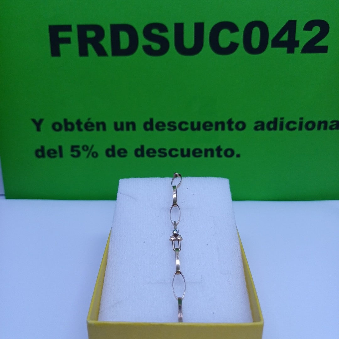 PULSERA ORO 14 K 4.8 GRMS (SEMINUEVO)