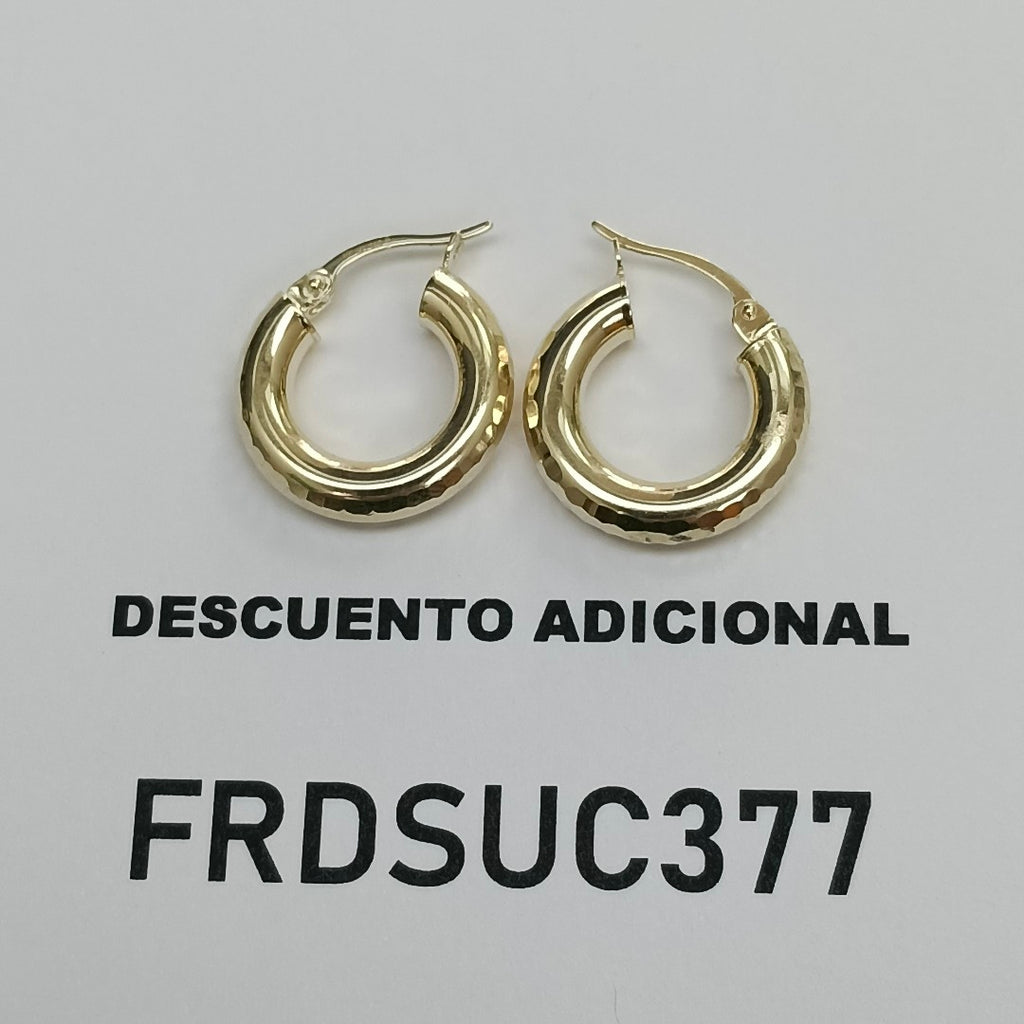 ARRACADAS ORO 14K 2 (NUEVO)