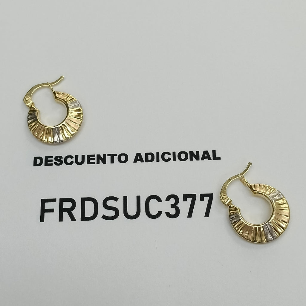 ARRACADAS ORO 14K 1.6 (NUEVO)
