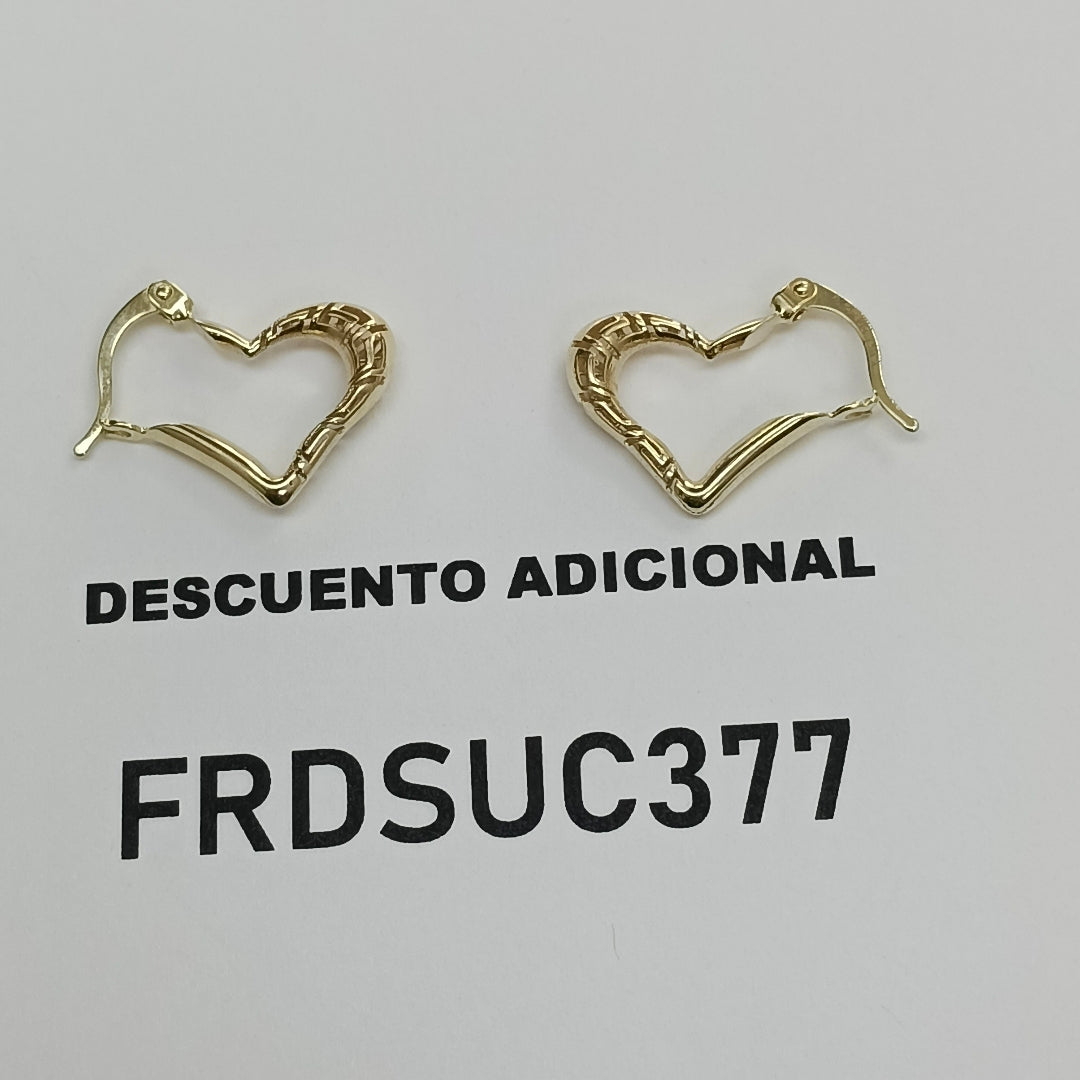 ARRACADAS ORO 14K 2 (NUEVO)
