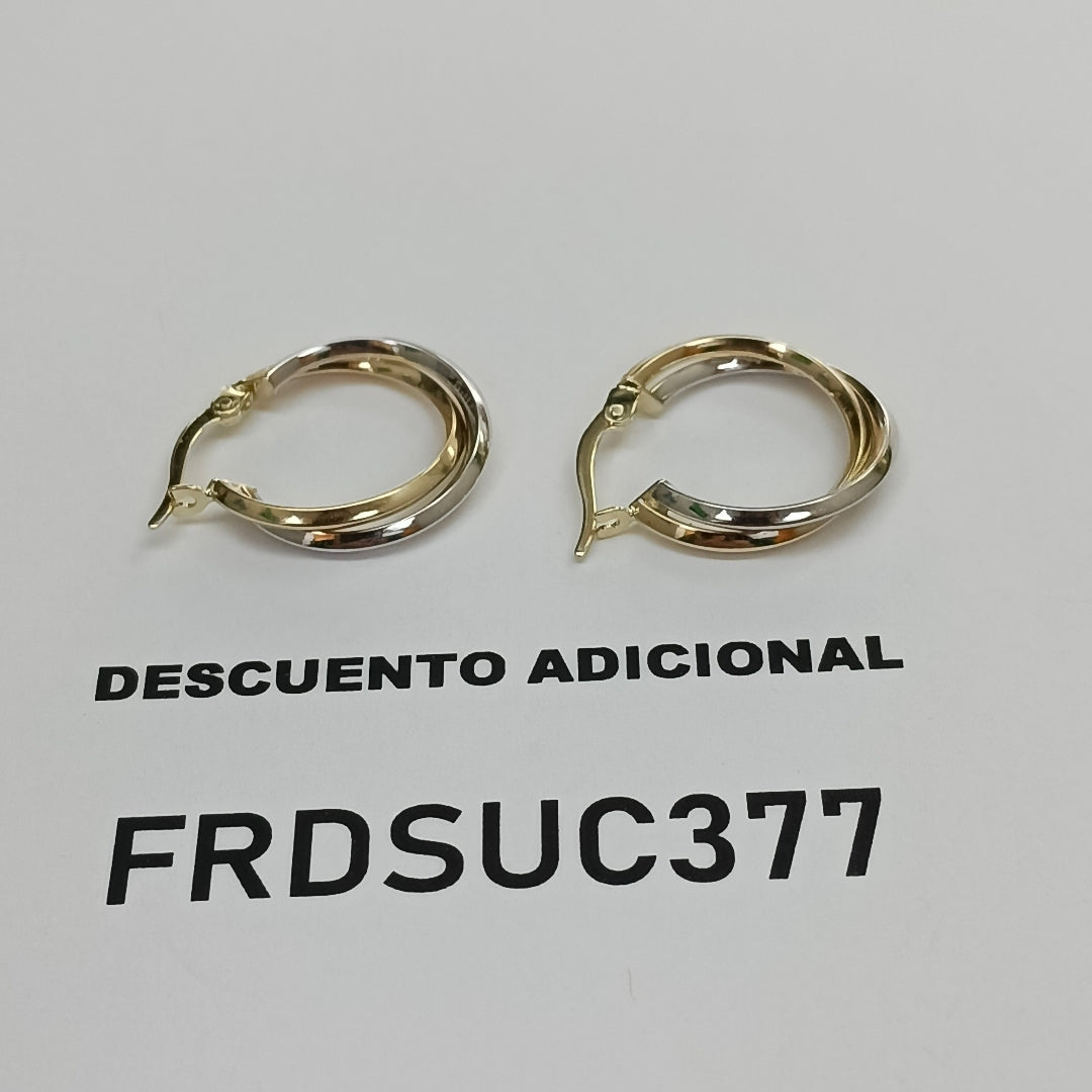 ARRACADAS ORO 14K 1.8 (NUEVO)
