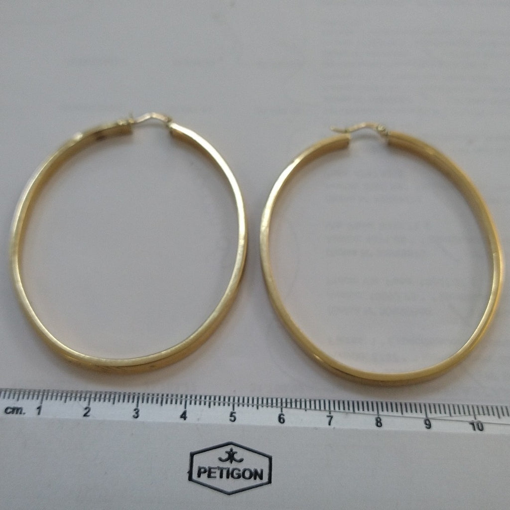 ARRACADAS PAR ORO 10 K 7.4 GRMS (SEMINUEVO)