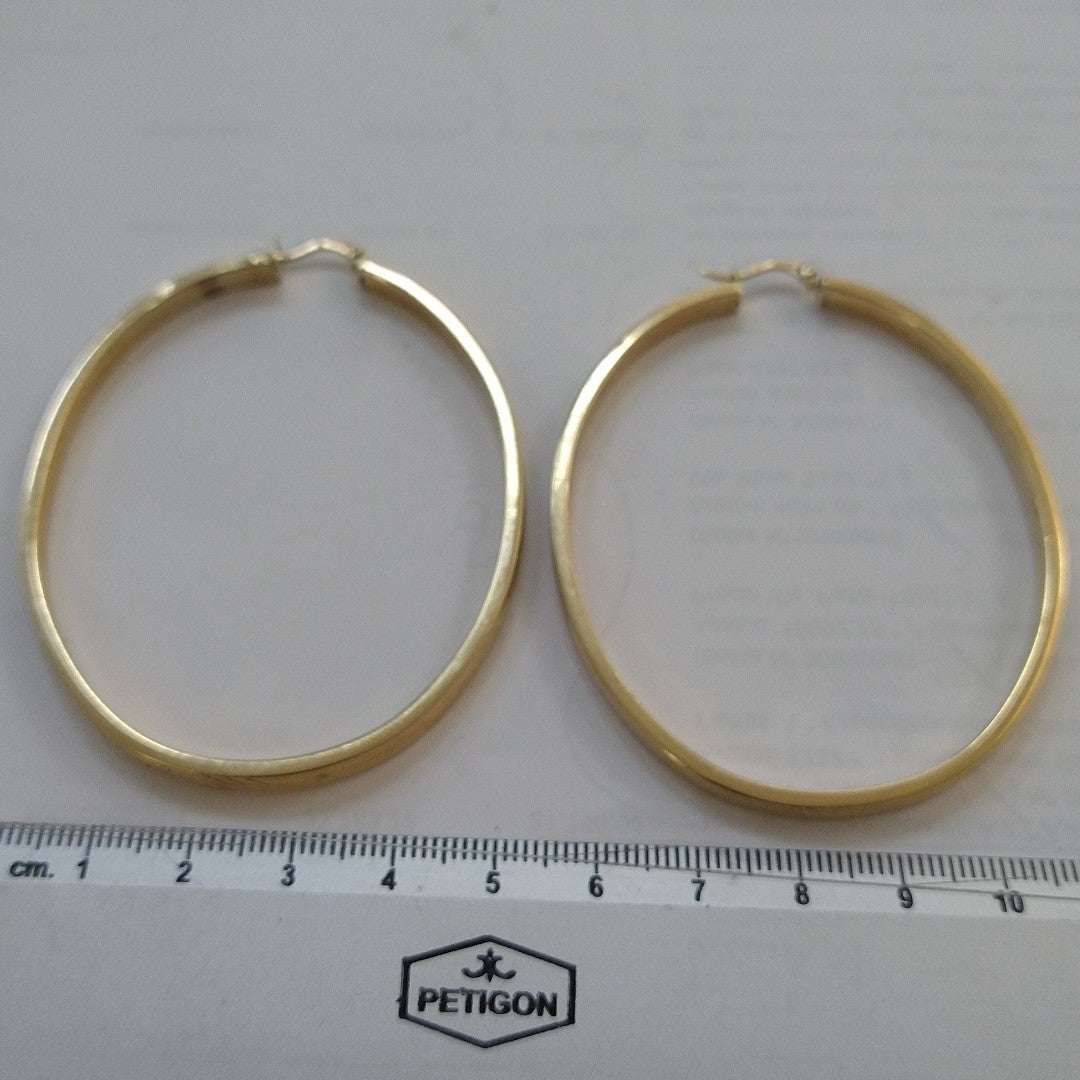 ARRACADAS PAR ORO 10 K 7.4 GRMS (SEMINUEVO)