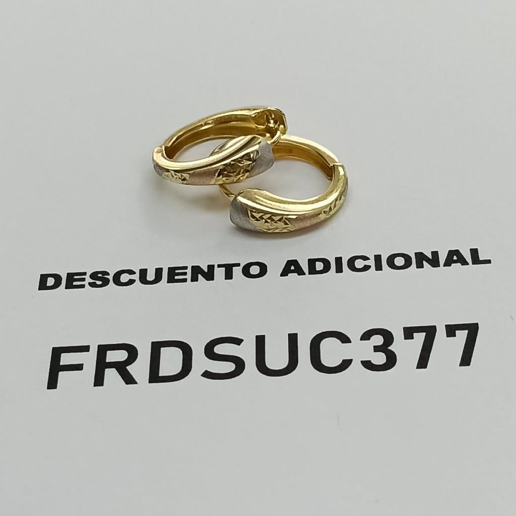 HUGGIES ORO 14K 1.6 (NUEVO)