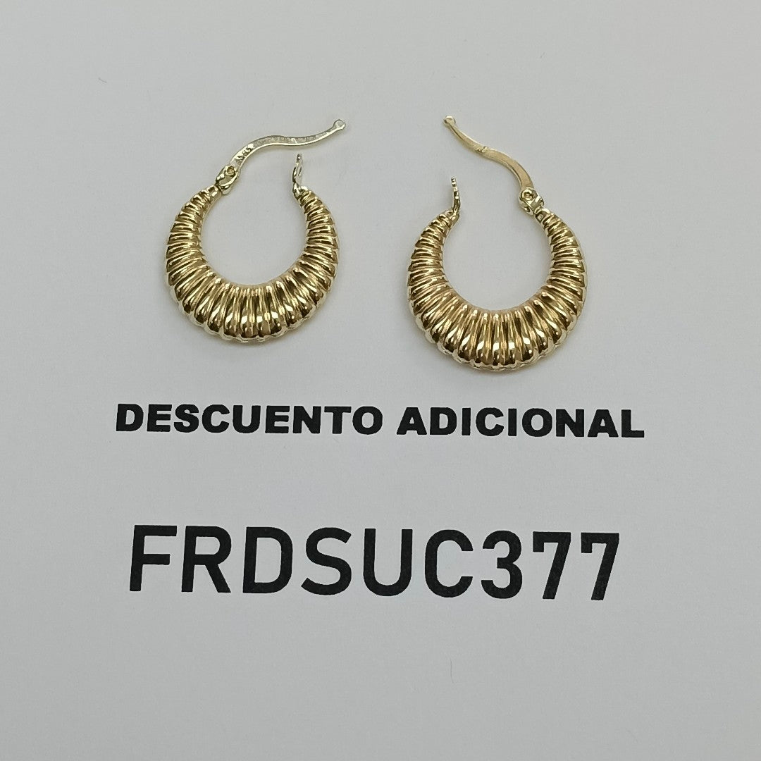 ARRACADAS ORO 14K 1.3 (NUEVO)