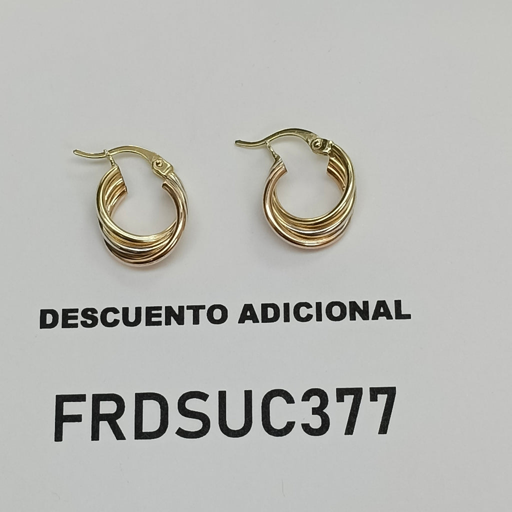 ARRACADAS ORO 14K 1.6 (NUEVO)